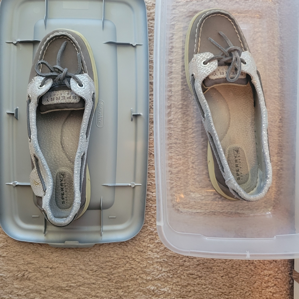 Sperry Kids' Gray Boat Shoes
